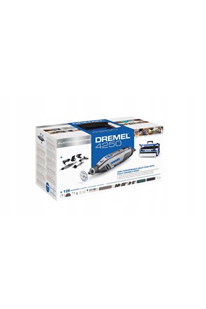 Dremel MAȘINĂ DE TĂIȚIAT MULTIFUNCȚIONALĂ 4250 + 45 ACCESORII + RULOU + VALIZĂ
