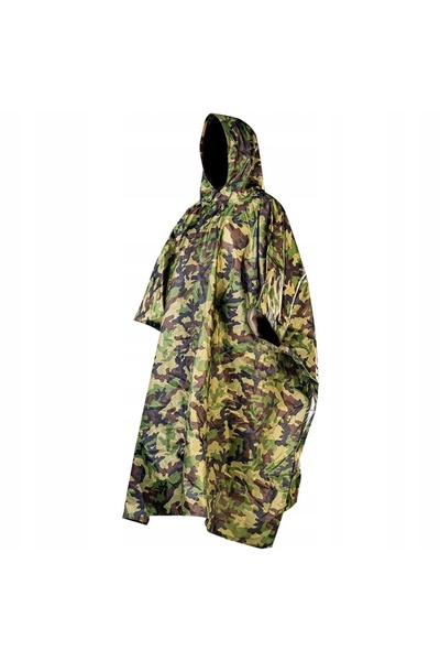 NEO Tools Pelerină de ploaie NEO Poncho Prelată TARP MORO 3 în 1 63-132 Acope...