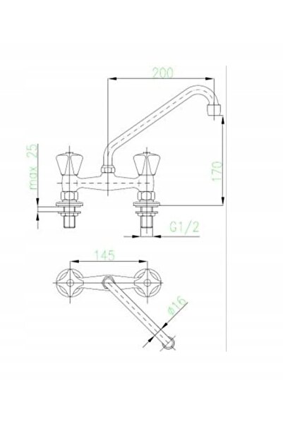 KFA Armatura Baterie Standard 301-510-00 Crom