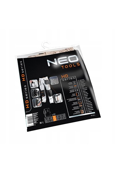 NEO Tools Curele de protecție pentru echipament de lucru HD+ albe, Oxford înt...