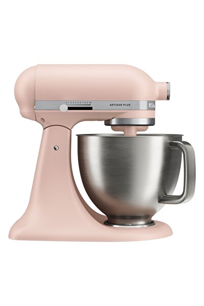 Kitchenaid Планетарен миксер с купа 4.7 л, Artisan Plus, Модел 50, Перлено розов