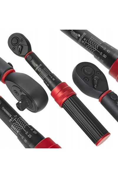 Tvardy Cheie dinamometrică de 1/4 inch, 1-6 Nm, cu blocare bidirecțională