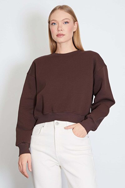 Fulla Moda 3-nitna osnovna rebrasta kratka majica