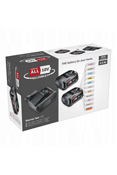 Bosch Acumulator 1600A031T5 2 x 2.5 Ah 18V + încărcător