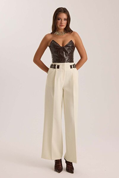 NOK İSTANBUL The Shift Pant Ecru