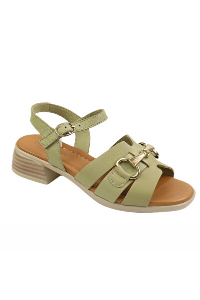 Anna Viotti Sandale dama piele naturala D42 1020-verde-39