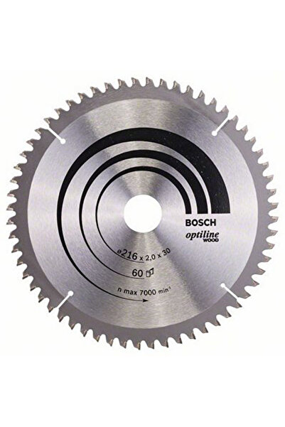 Bosch Lamă de ferăstrău circular pentru lemn 216mm 60 dinți
