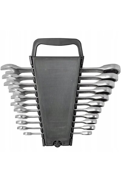 JBC Cheie cu clichet cu cap plat KEYS FLAT EYE RATCHET 11EL 8-19mm