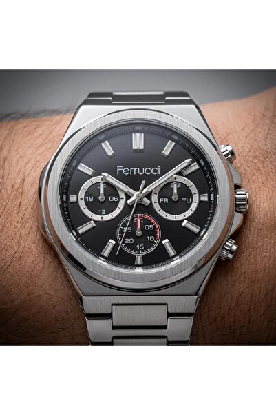 Ferrucci Fc.03643M.01 Functions Active Steel Men's Wristwatch