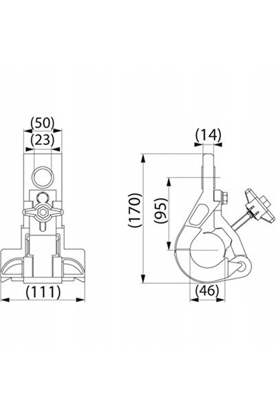 NO BRAND Colțar 2-4x(25-120 mm²) SO136 ENSTO