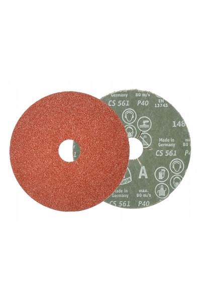 KLİNGSPOR DISC FIBRĂ 25 BUCĂȚI GRIT 80 CS561 125MM 11016