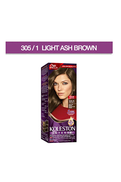 Wella Koleston Hair Dye 50ml Light Ash Brown 305/1