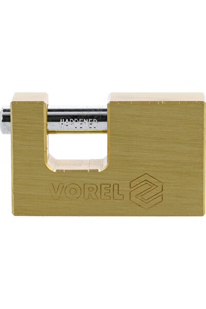 Vorel SECURITATE DURABILITATE ÎNCUIETOARE CU PIN DIN ALAMĂ DE 75 MM CU 3 CHEI