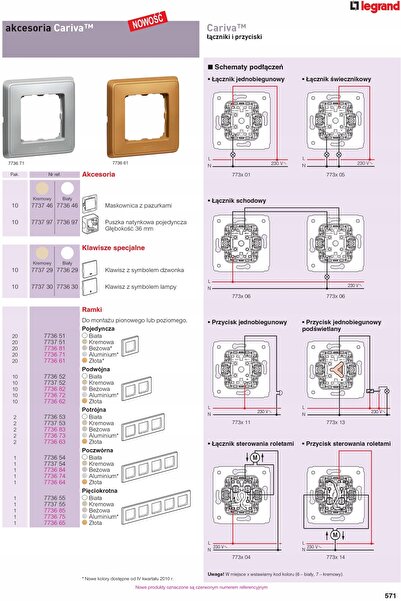 Legrand CARIVA Priză telefonică simplă 1xRJ11 crem 773738