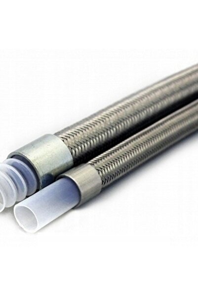 AG Tech Furtun de teflon ondulat cu împletitură de oțel de 8mm