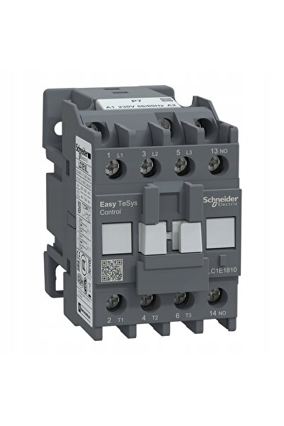 SCHNEIDER Contactor de putere 18A 7.5KW 3NO + 1NO 230V AC EASY TESYS LC1E1810P7
