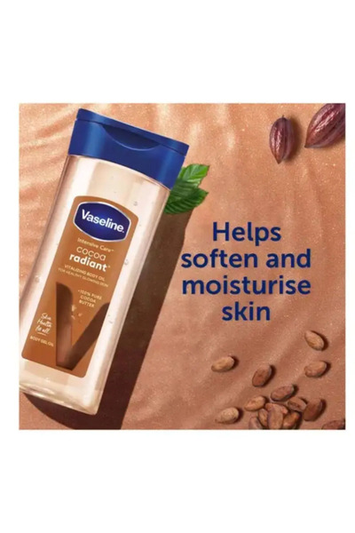 Vaseline Intensive Care Body Oil With Pure Cocoa Butter 200ml