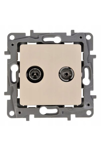 Legrand NILOE RTV priză terminală crem 664860
