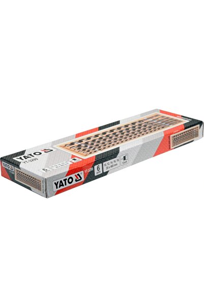 yato Set de șuruburi pentru lemn 10-20mm YT-3299 6 bucăți