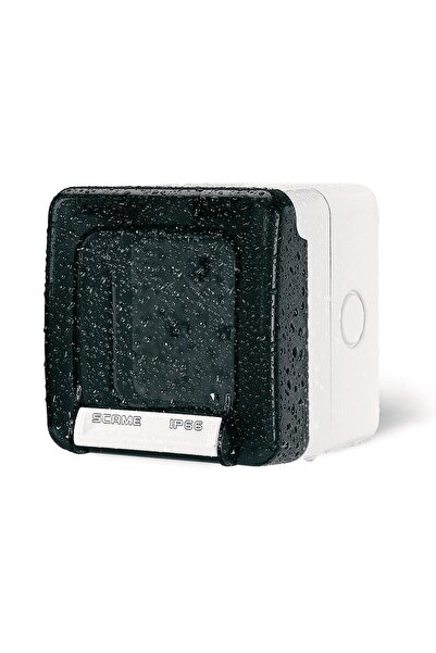 SCAME Priză simplă ermetică aparentă IP66 137.6411 protecta
