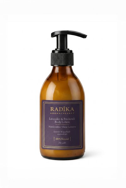 Radika Aromatherapy لوشن مرطب لليدين والجسم باللافندر والبازولي