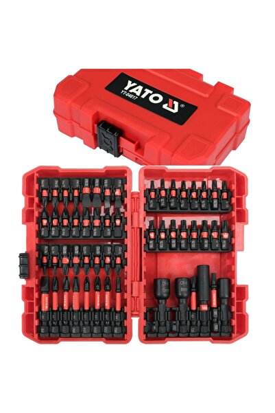 NO BRAND SET DE BITURI DE ȘURUBELNIC CU PERCUȚIE 1/4'' – 54 DE BITURI DE 25/5...