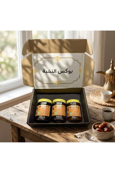 Hadramout Honey Stores بوكس النخبة: تشكيلة مختارة من عسل السدر والطلح والسلم