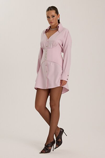 NOK İSTANBUL The Era Korse Bluz Pembe