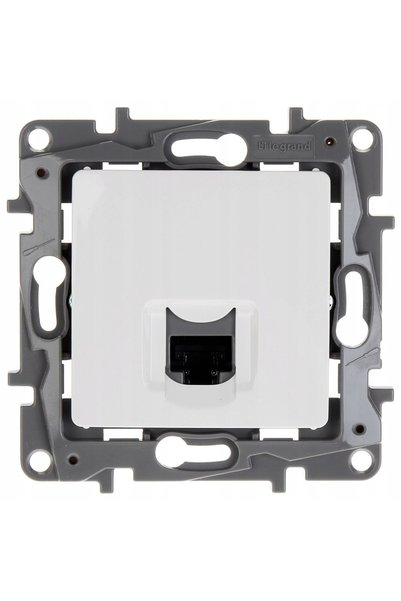 Legrand Niloe/Niloe Selection priză de calculator RJ45 cat.6 UTP albă 764573
