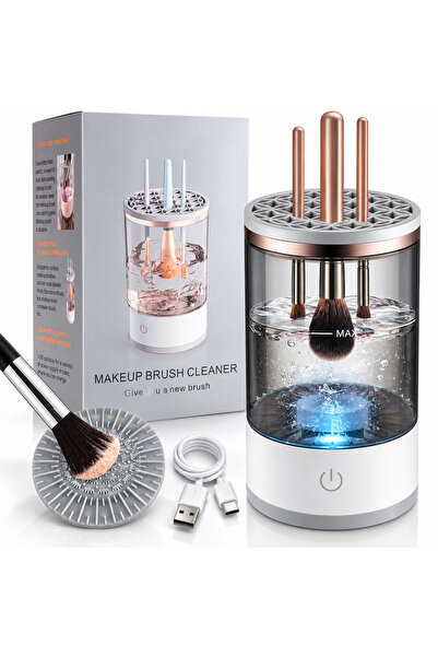 Generic Brand Aparat Electric pentru Curățarea Pensulelor de Machiaj, Spălare...