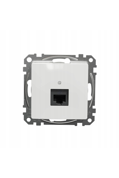 Schneider Electric 1x Priză RJ45 UTP SCHNEIDER SEDNA DESIGN ALBĂ
