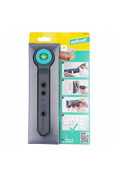 Wolfcraft Șablon de nivelare pentru instalarea cutiei de condens