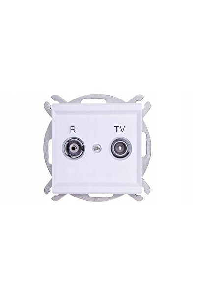 OSPEL Mufă antenă terminal RTV 2,5-3dB SONATA GPA-RK/m/00 ALB