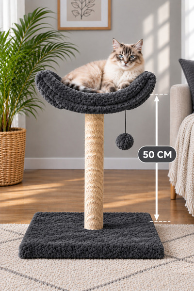 PatimPets B2 50cm Cat Scratching Bed Erasable Fabric Cat-Friendly