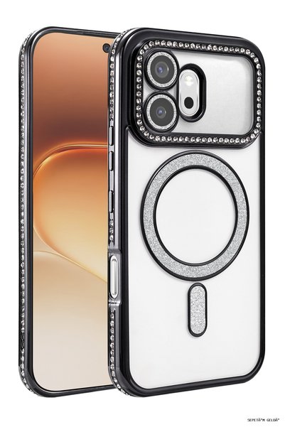 New Face حافظة SPT-GLD Newface Honor 600 Joke Simli Magneticsafe (135721) - أسود