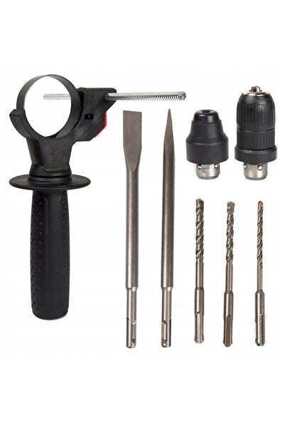NO BRAND Ciocan rotopercutor SDS Plus de 3050 W, cu 4 funcții, conectat la re...