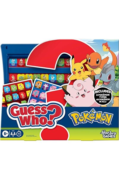 Hasbro Gaming Guess Who? Pokémon Edition Game | 48 Pokémon | Fun Kids Board G...