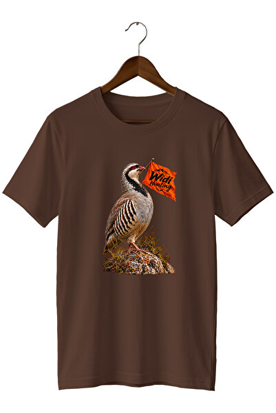 WİDİ Tricou unisex cu imprimeu Hunting Flag Cake, cu croială normală, pentru ...
