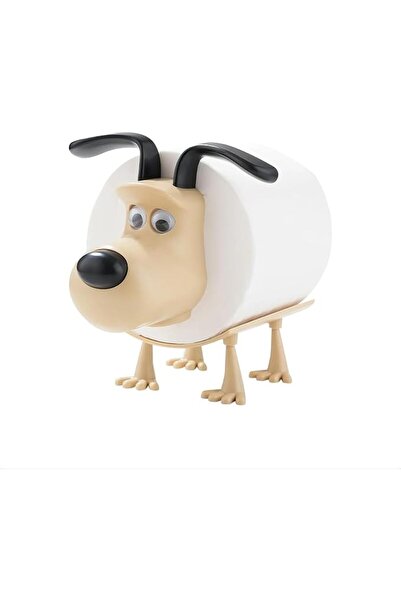 GENERAL Free Standing Toilet Roll Holder, Cute Home Decor, Dog