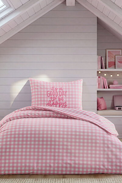 Doqu Home Joyful Festival Duvet Cover Set Pink Day
