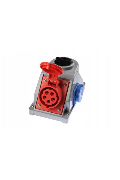 PCE COMBO-POL PRIZĂ IP44 16A 5P 400V + ÎNtrerupător 16A 2P+Z 0-1 96061541W