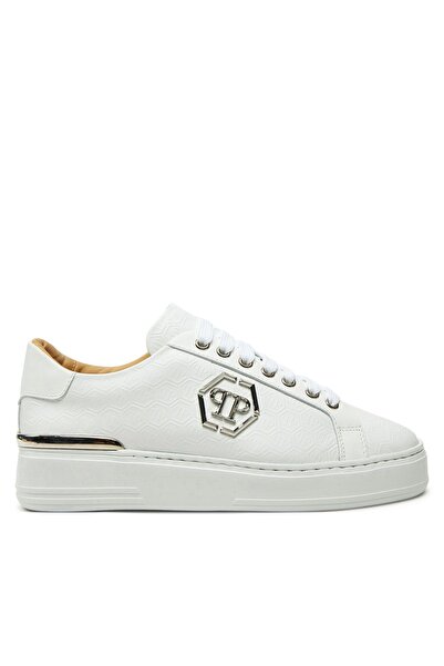 PHILIPP PLEIN Adidași bărbați albi 01 AADS USC0665 PLE010N