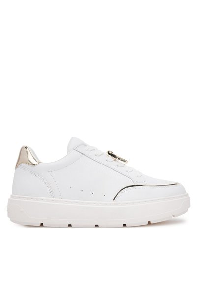 Love Moschino Adidași de damă albi JA15214G1MIA610A