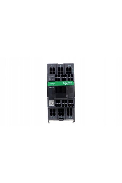 Schneider Electric Contactor de putere AC3 12A 3P 1NO1NC 24V DC TESYS D SCHNE...