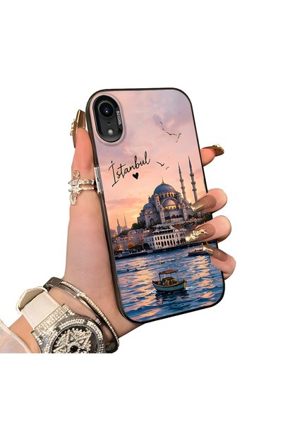 Hontinga حافظة هاتف من السيليكون متوافقة مع هاتف iPhone XR، حافظة خلفية صلبة ...