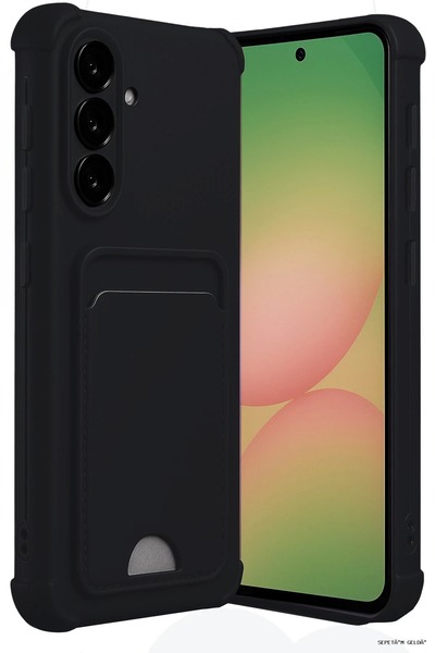 New Face SPT-GLD Newface Galaxy A17 5G سيليكون مع بطاقة كيلفن (145354) - أسود