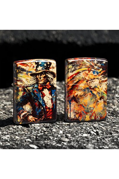 Zippo 48458 Uncle Sam Design