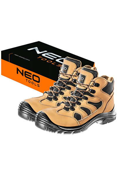 NEO Tools Încălțăminte de protecție din piele TRZEWIKI S3 SRC, fără metal, NE...