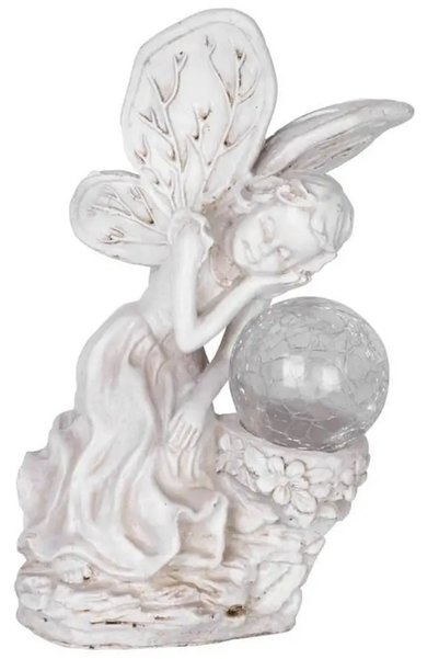 Strend Pro Lampă solară decorativă de grădină, tip zână, de 22 cm