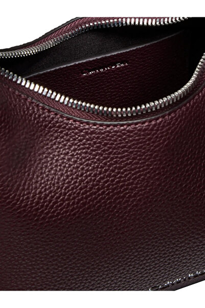 Calvin Klein WEBBING STRAP SMALL, BAP Bordo Kadın Çanta